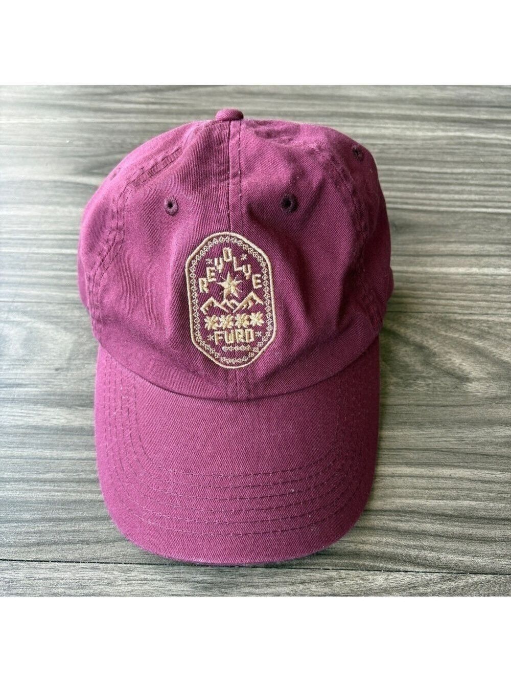 REVOLVE & FRWD Hat Maroon Adjustable